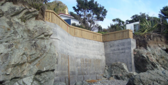 Concrete Retaining Wall