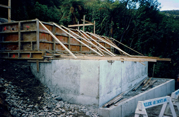 Mine Memorial Construction