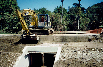 Punakaiki Culverts Construction