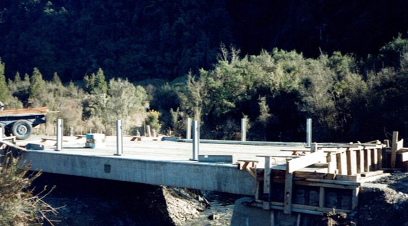 Waterfall Creek Bridge Construction