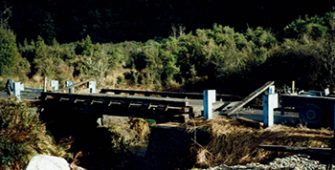 Waterfall Creek Bridge Construction